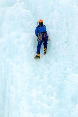 ice climbing