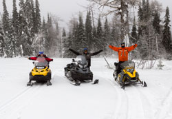 Munising snowmobiling