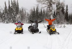 Munising snowmobiling