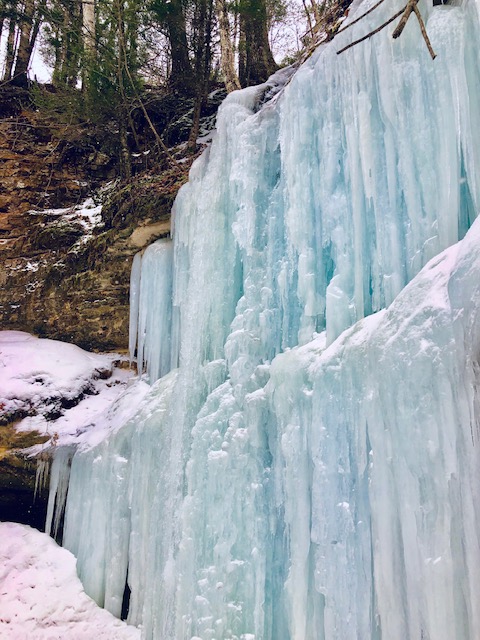 Pictured Rocks ice