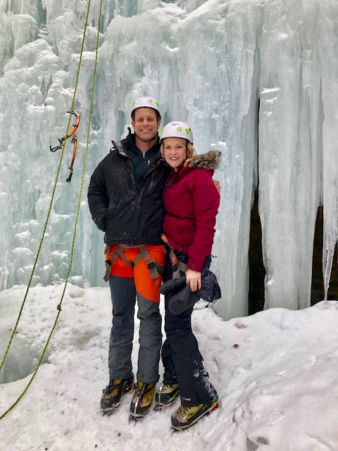 ice climbing success