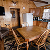 kitchen and dining area