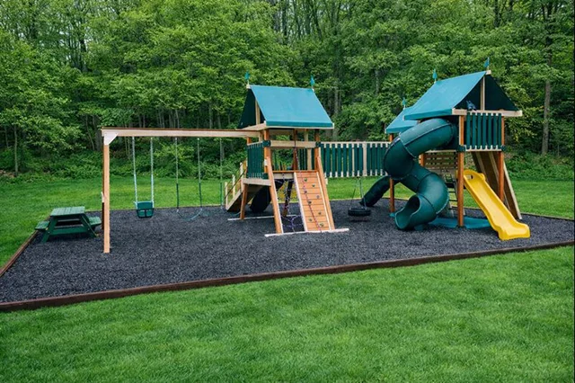 New playground area at the resort