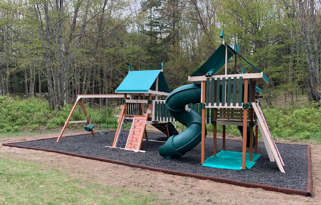 New playground area at the resort
