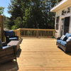 White Birch Lodge patio