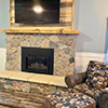 White Birch Lodge living room