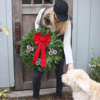 holiday wreath